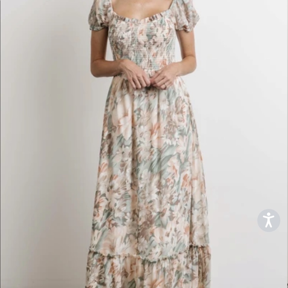 LARISSA MAXI DRESS-BALTIC BORN